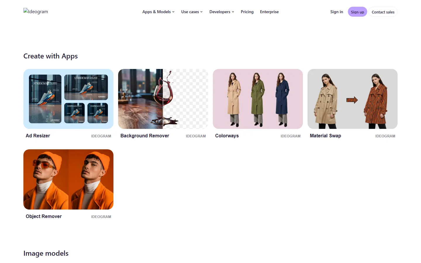 Ideogram tools page