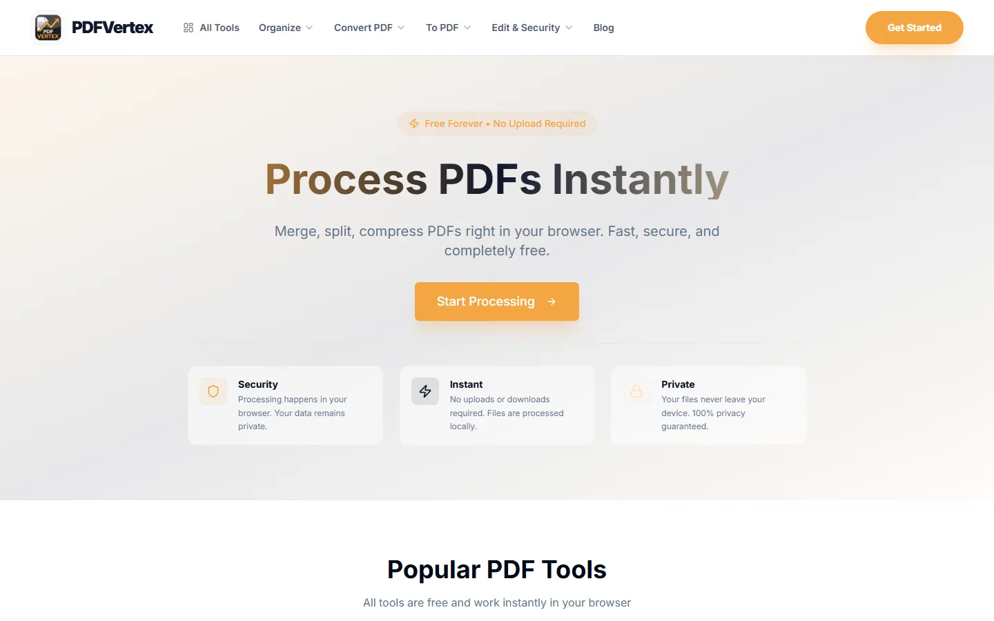 PDF Vertex homepage